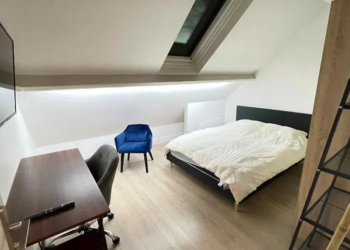 Le Chablis - Proche Centre & Chu, Avec Minibar アパート