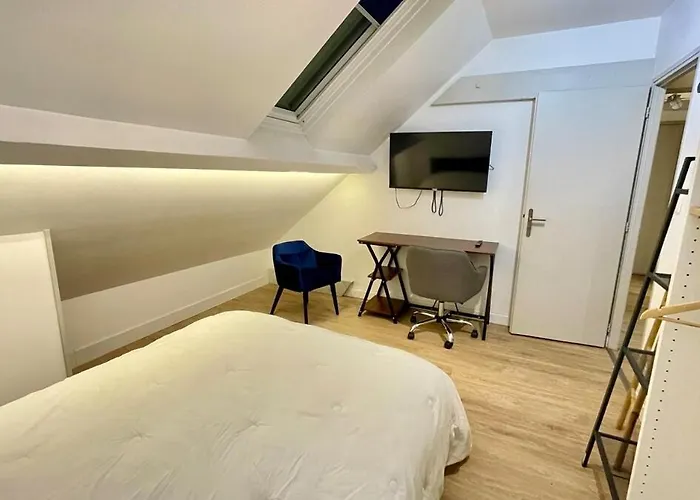 Le Chablis - Proche Centre & Chu, Avec Minibar アパート ディジョン